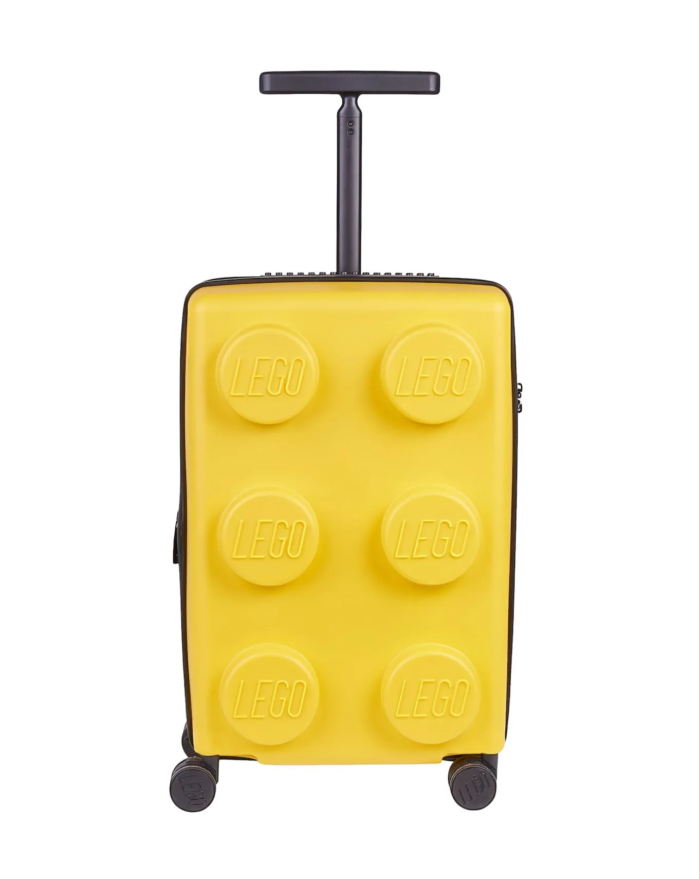 LEGO Brick 2x3 Trolley Suitcase - Bright Yellow- Luggage