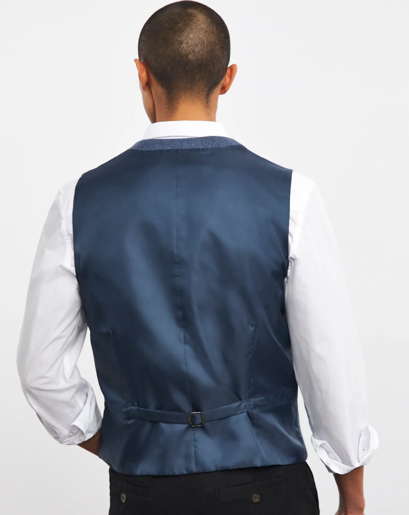 Jacamo Light Donegal Regular Fit Waistcoat- Waistcoats | Suit Jackets