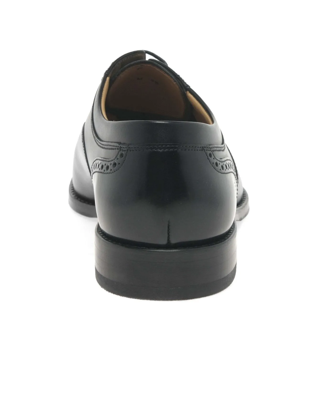 Loake Woodstock Wide Fit Half Brogues- Wide Fit | Smart Shoes