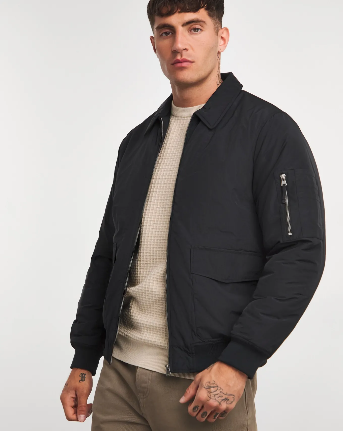 Jacamo MA1 Wadded Bomber Jacket- Coats & Jackets