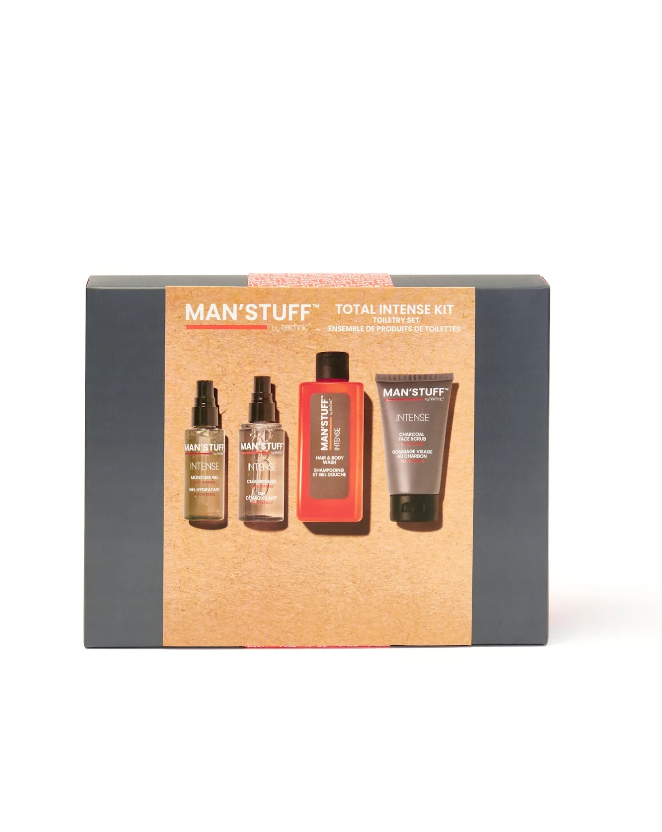 Man'Stuff Man'Stuff Total Intense Kit- Gift Sets