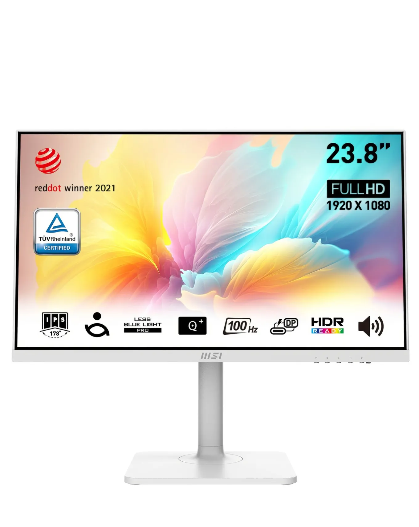 MSI MD2412PW 23.8in FHD 100Hz Curved Monitor- Gaming Pcs & Accessories | Desktop Pcs & Monitors