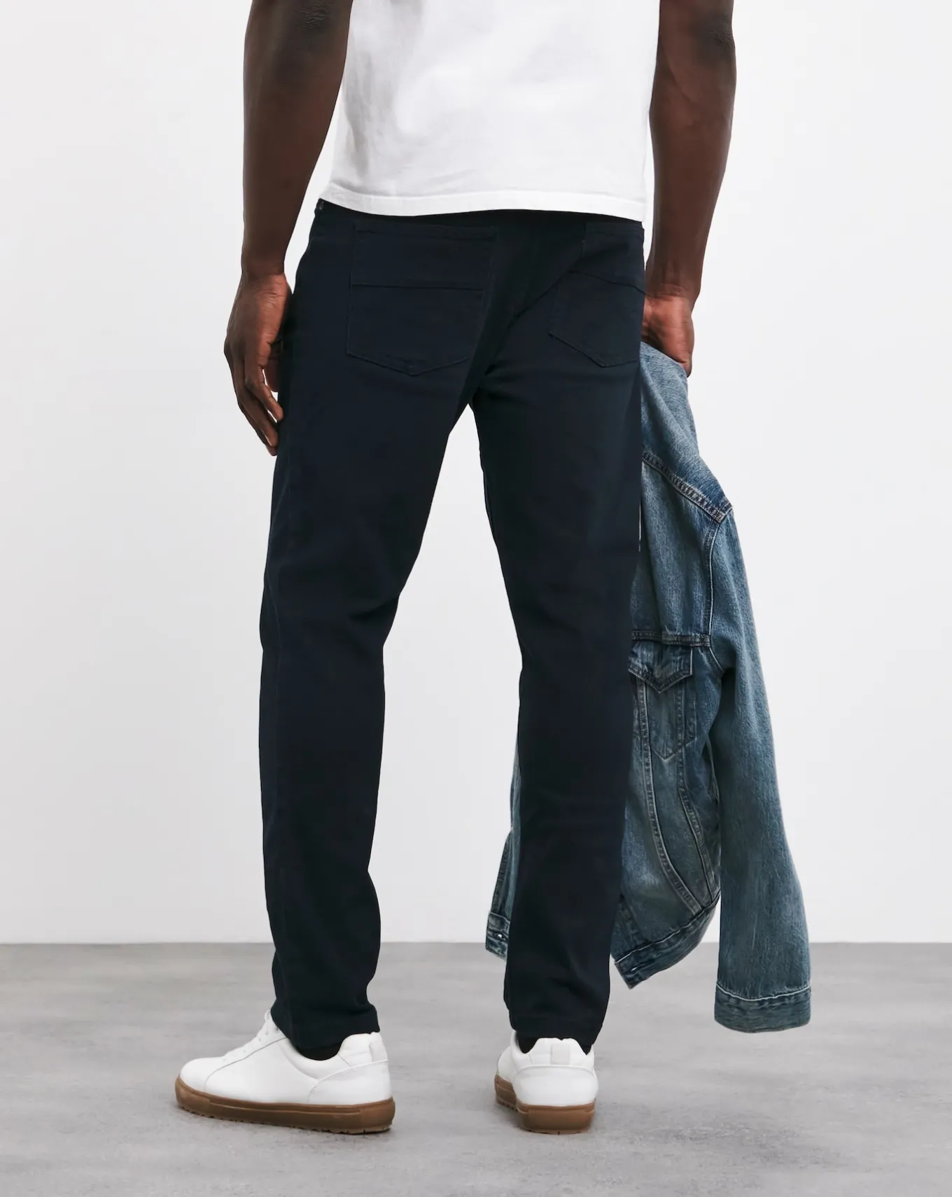 Jacamo Slim Fit Stretch Gaberdine Jeans- Bootcut | Jeans