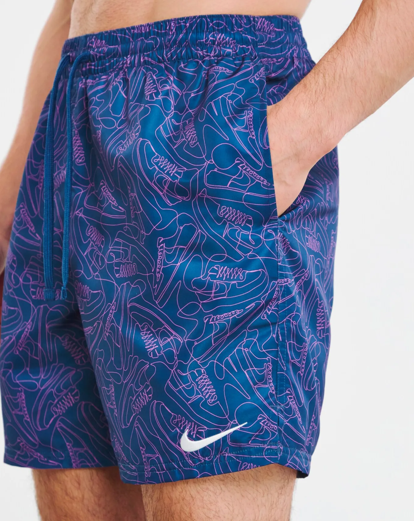 Nike Sneakers Print 7- Swim Shorts | Shorts