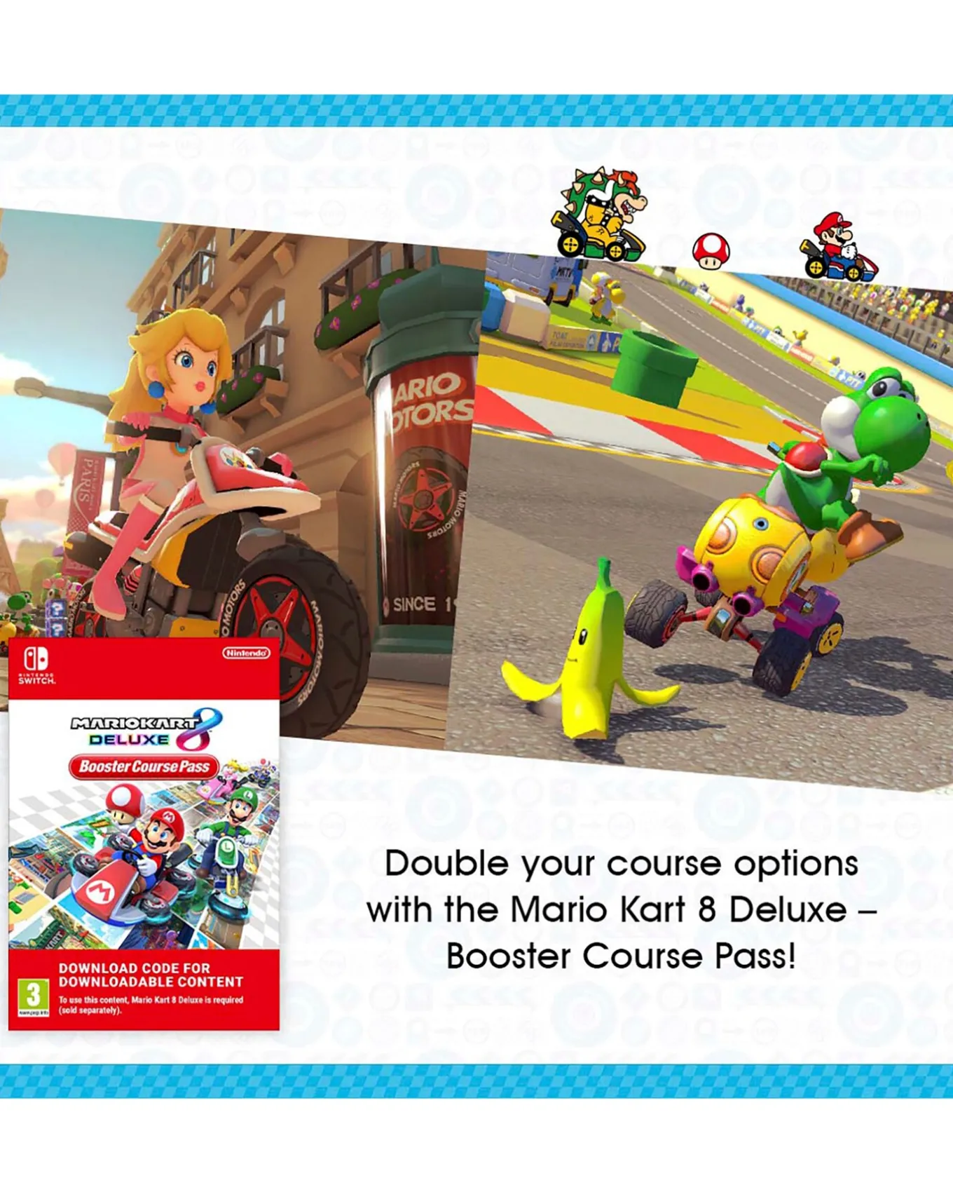 Nintendo Switch - Mario Kart 8 Deluxe Booster Pass Set- Games & Consoles