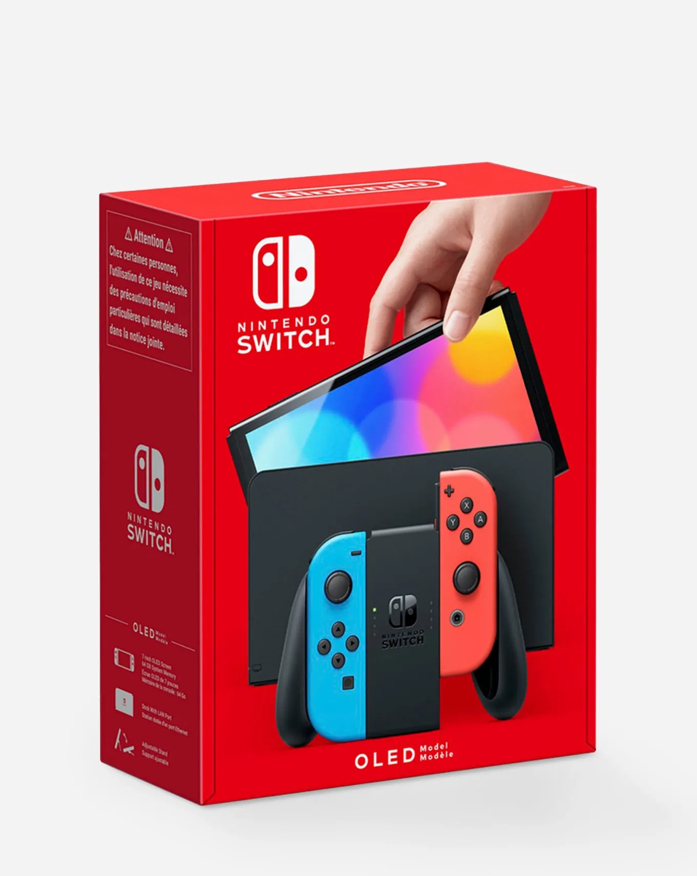 Nintendo Switch OLED Neon Console- Games & Consoles