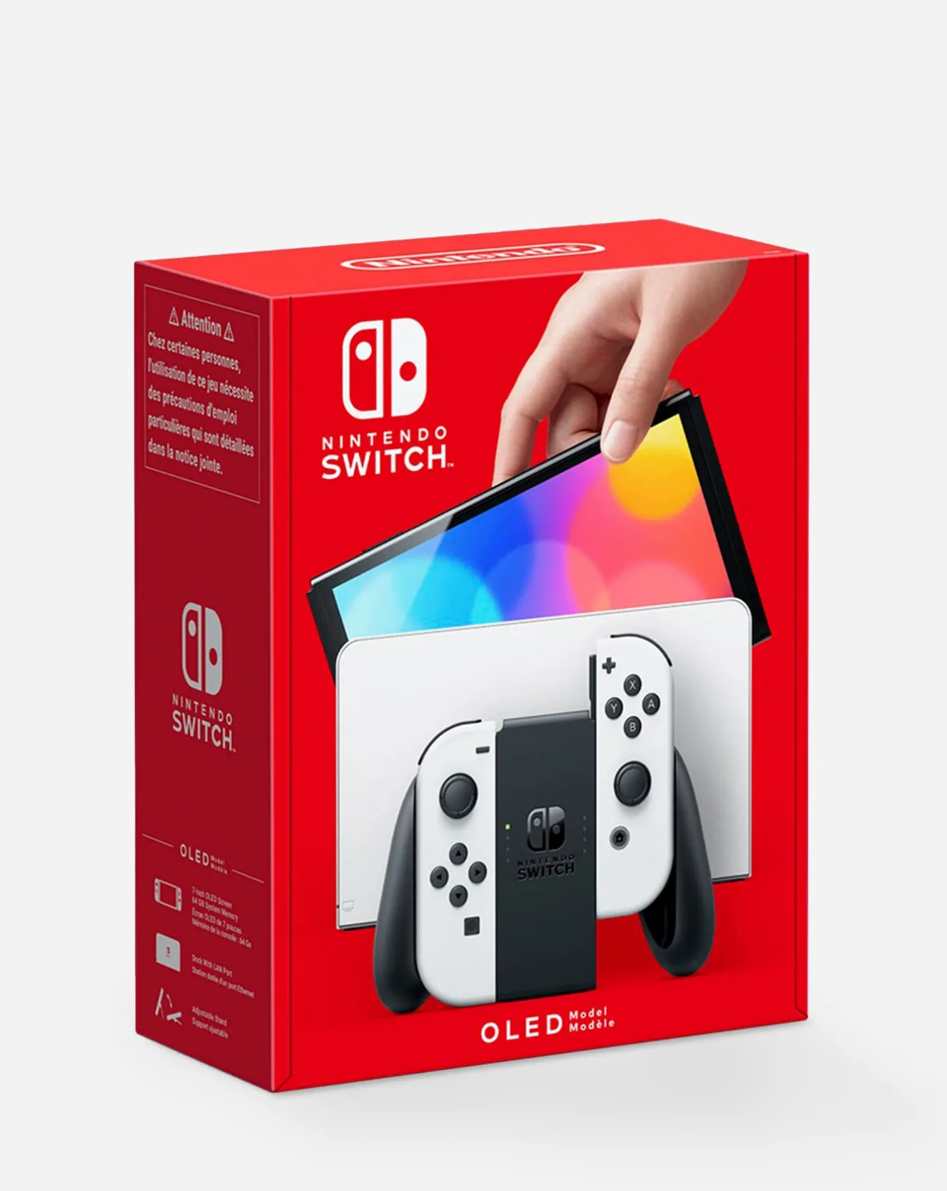 Nintendo Switch OLED White Console- Games & Consoles