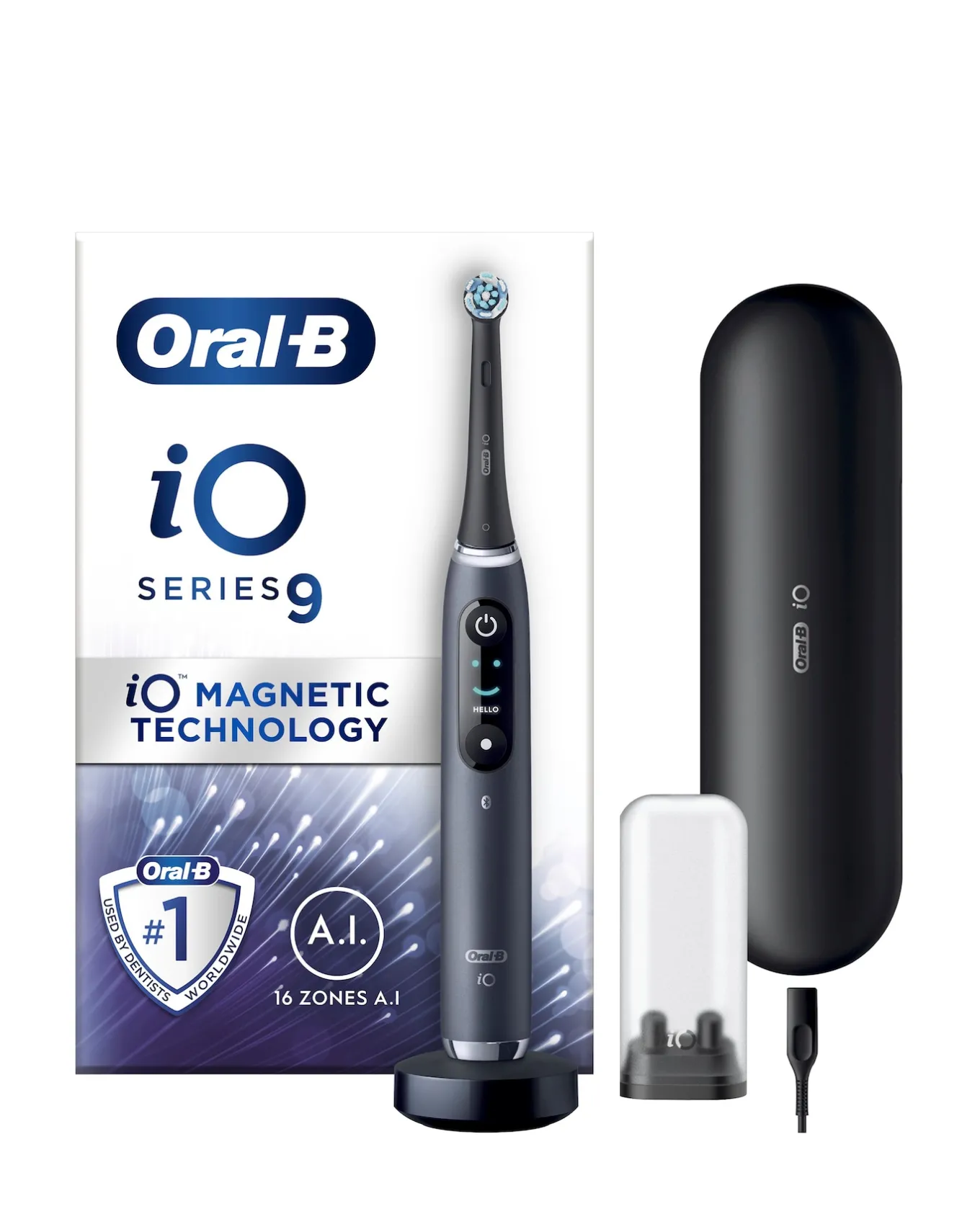 Oral B Oral-B iO9 Black Onyx Electric Toothbrush- Dental Care