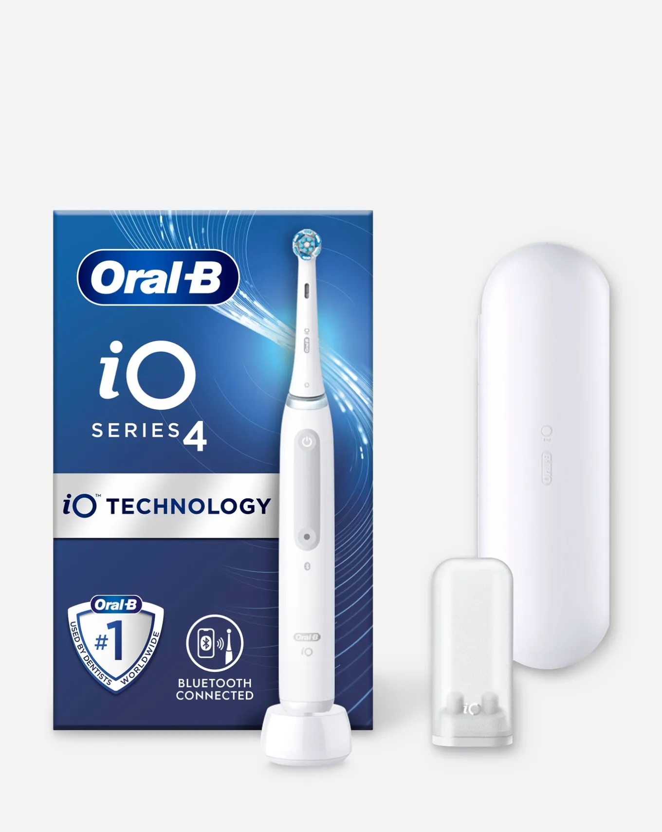 Oral B Oral-B iO4 White with Travel Case- Dental Care