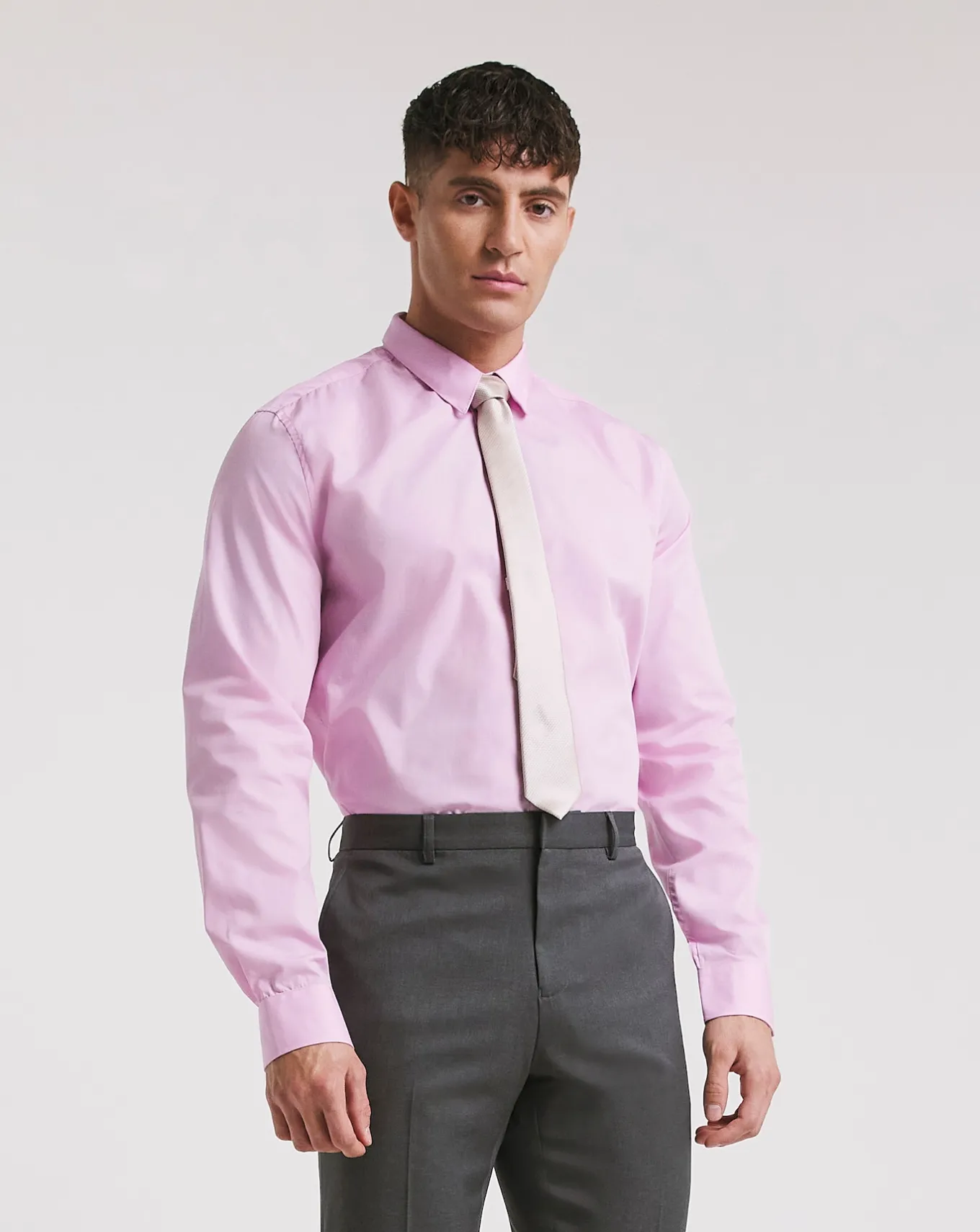 Jacamo Long Sleeve Formal Shirt Long- Shirts | Shirts