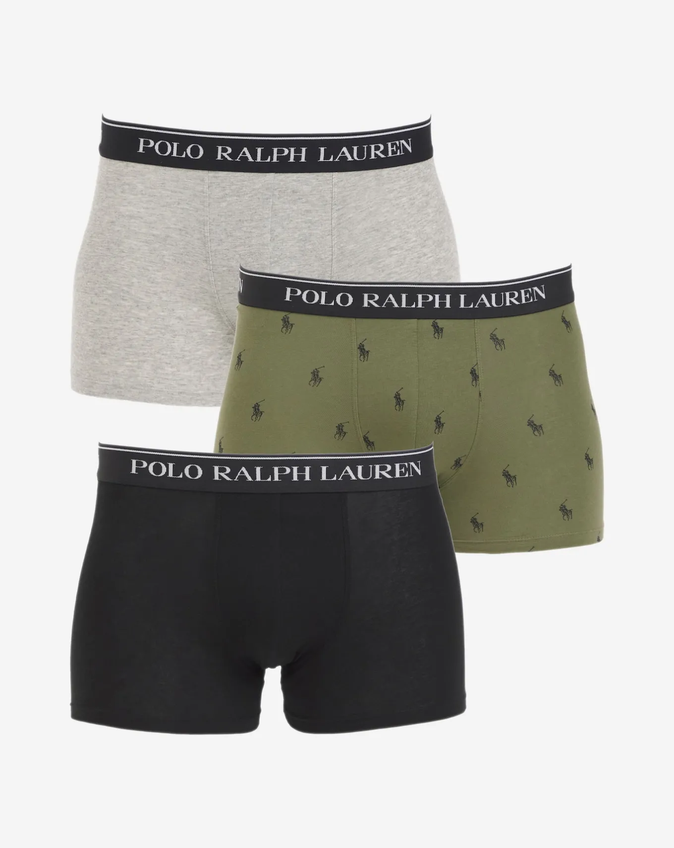 Polo Ralph Lauren 3 Pack Classic Print Trunks- Underwear