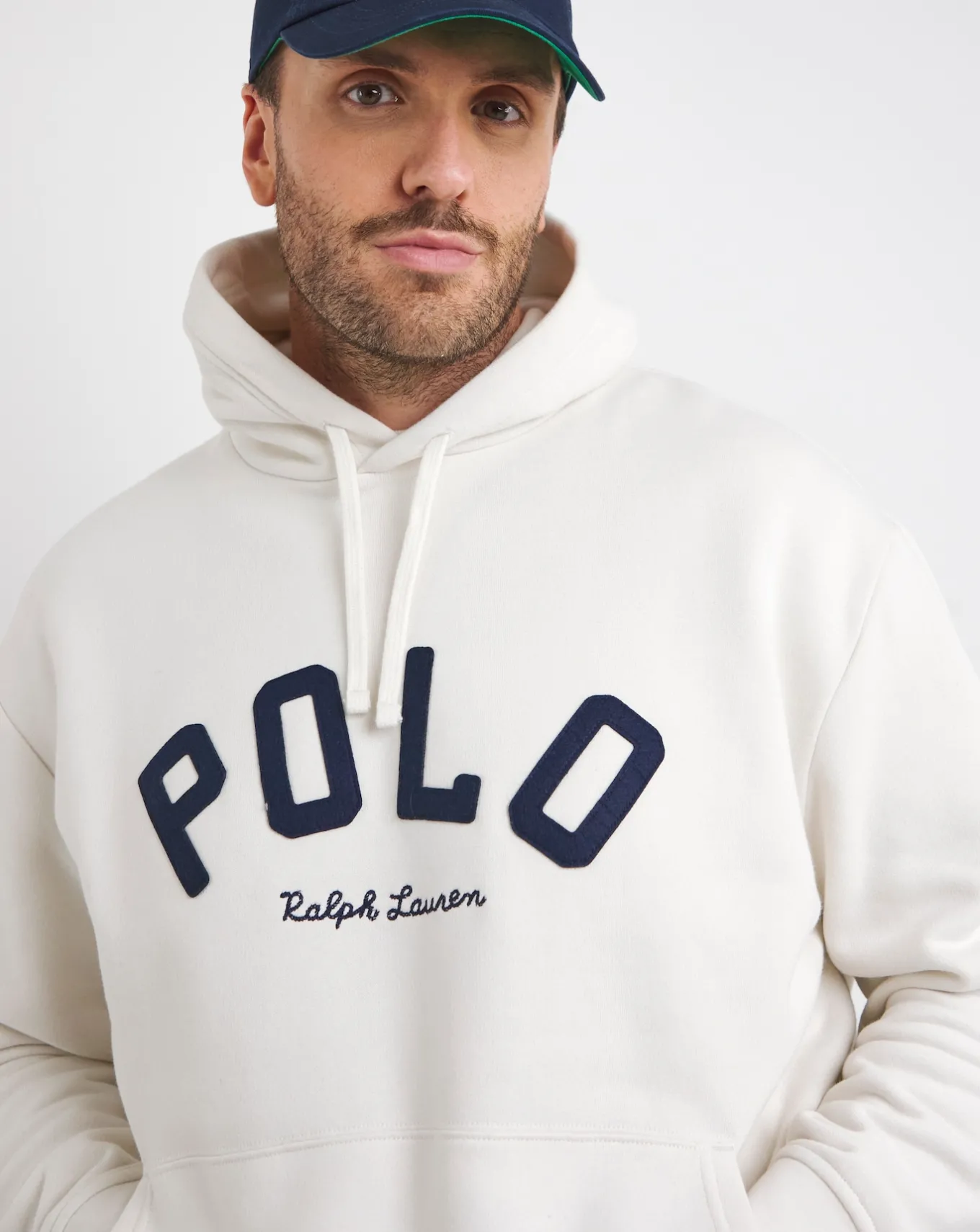 Polo Ralph Lauren Arch Varsity Logo Hoodie- Hoodies & Sweatshirts