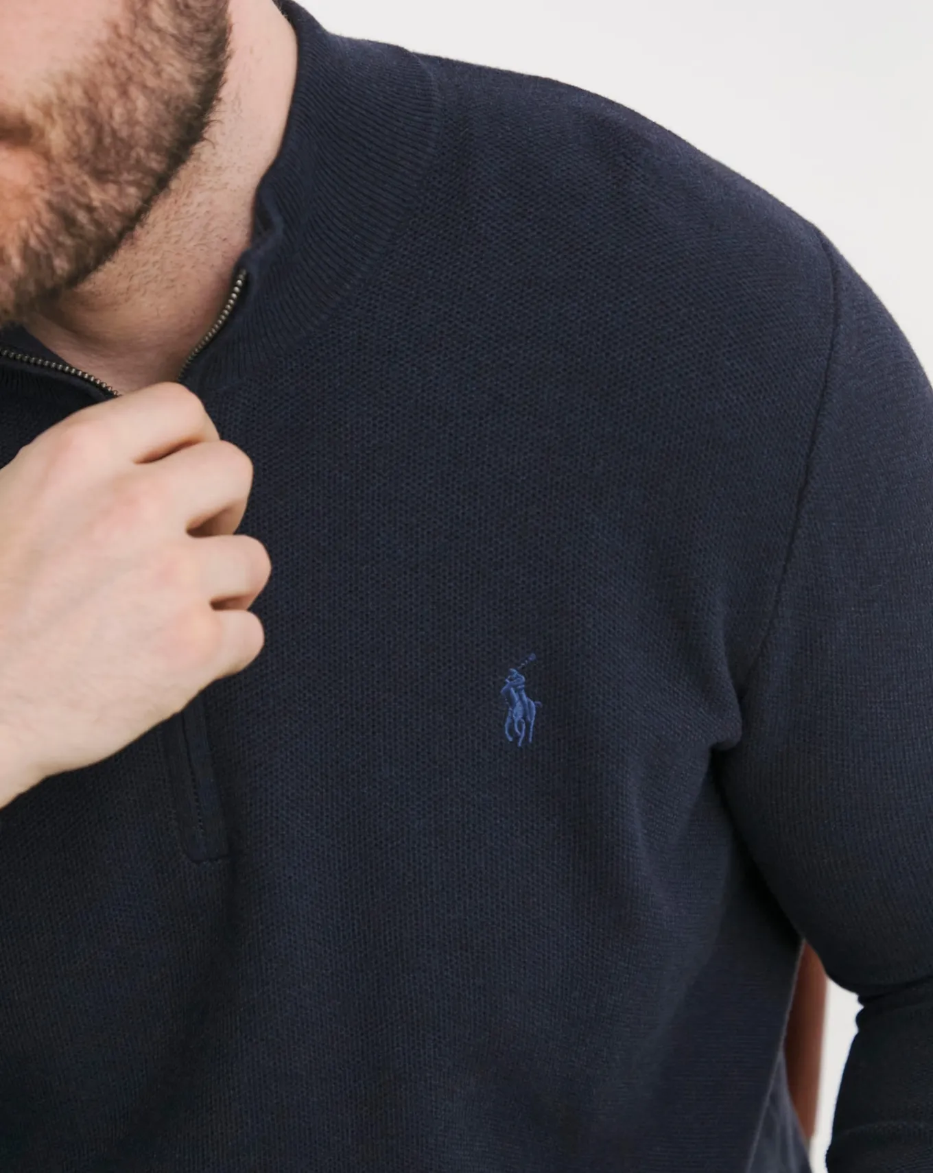 Polo Ralph Lauren 1/4 Zip Jumper- Jumpers & Cardigans