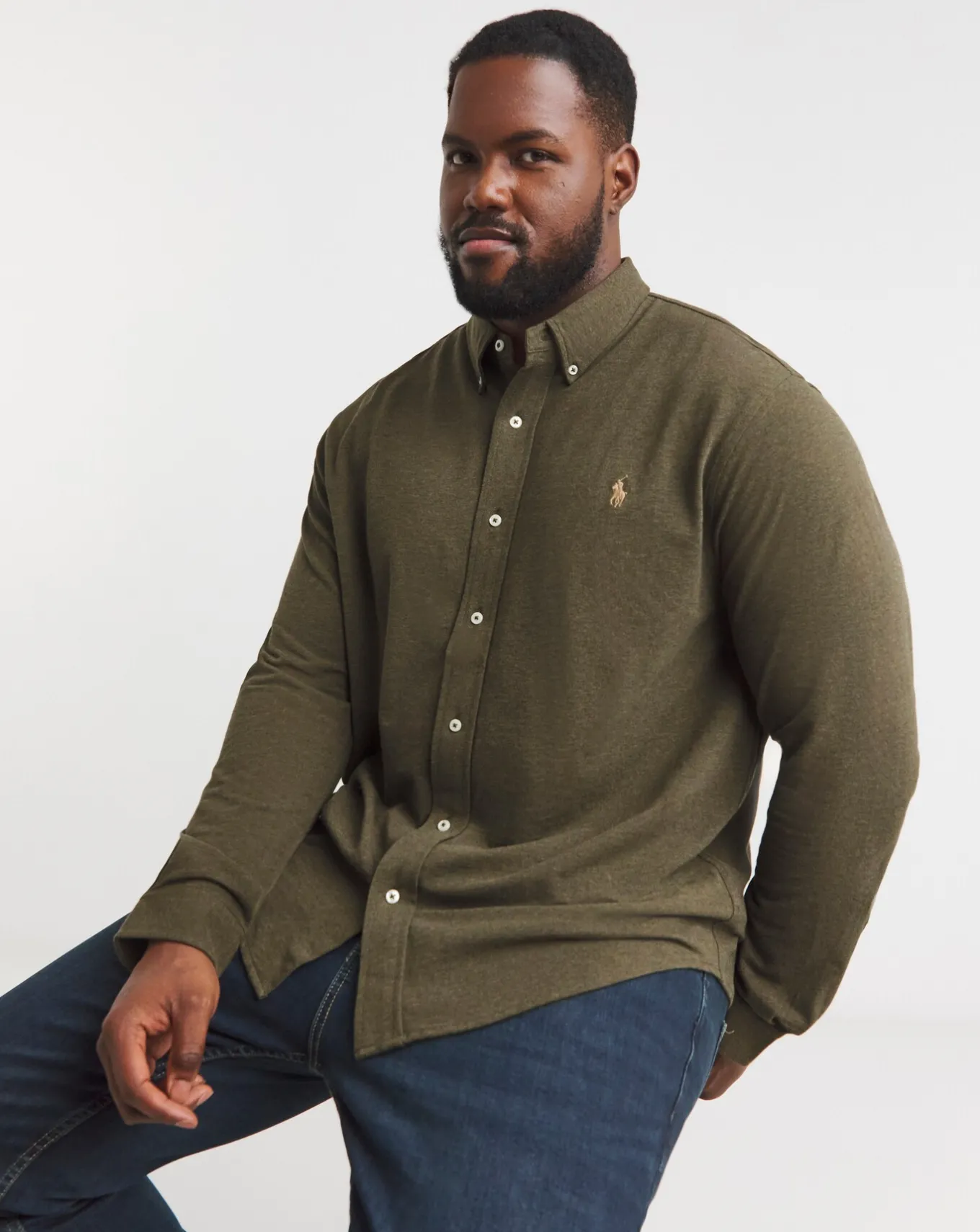 Polo Ralph Lauren Stretch Shirt- Shirts