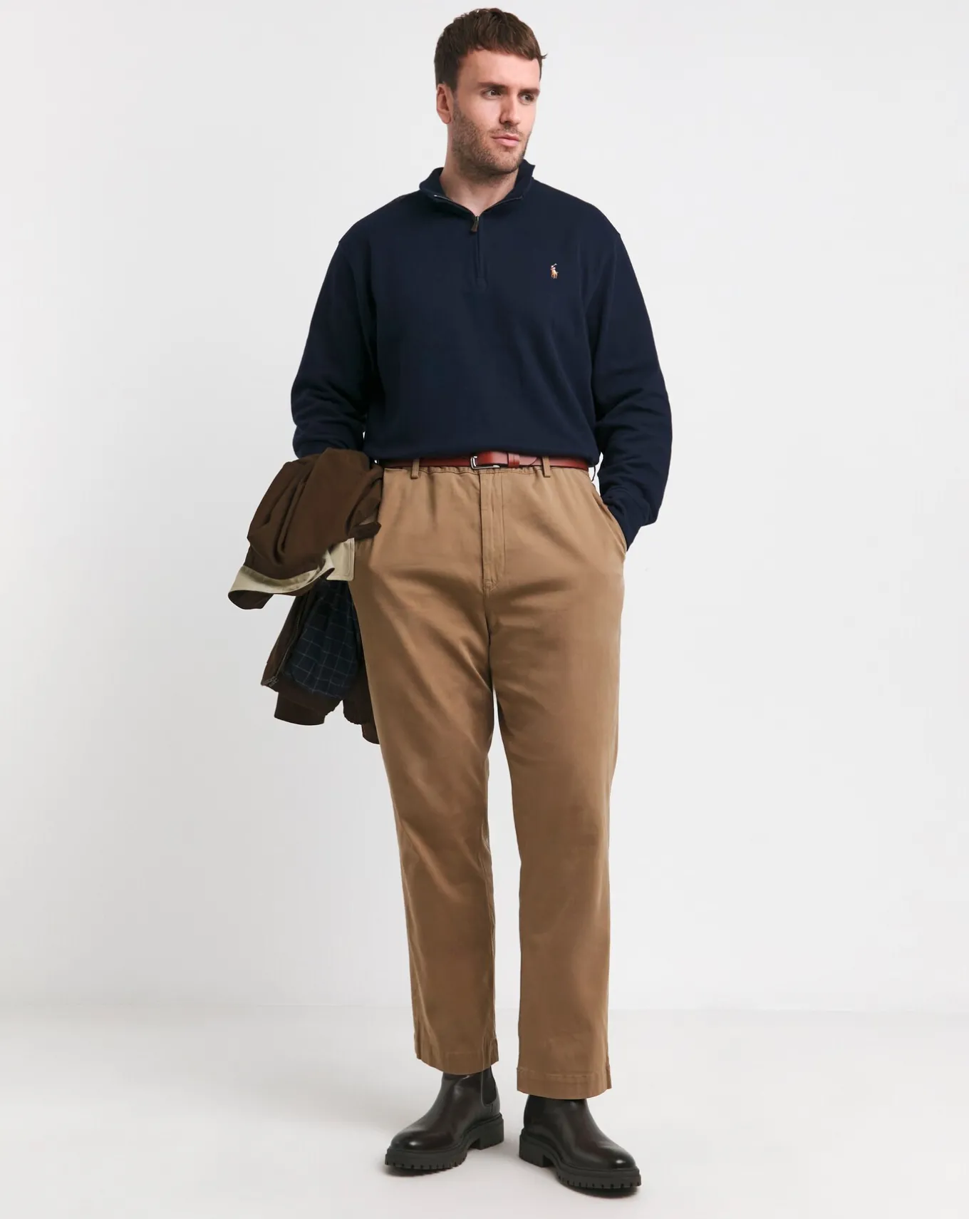 Polo Ralph Lauren Classic Flat Front Chino- Trousers, Chinos & Cargos