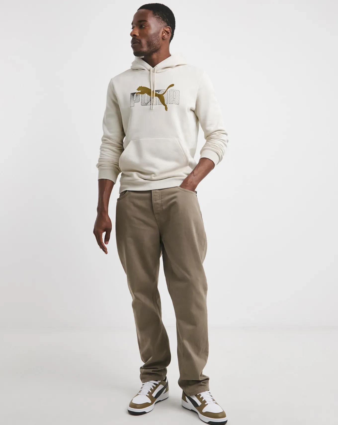 Puma Essentials Logo Lab Holiday Hoodie- Trainers | Track Pants