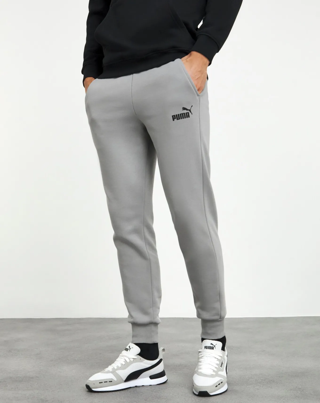 Puma Essentials Logo Sweatpants- Track Pants | Joggers