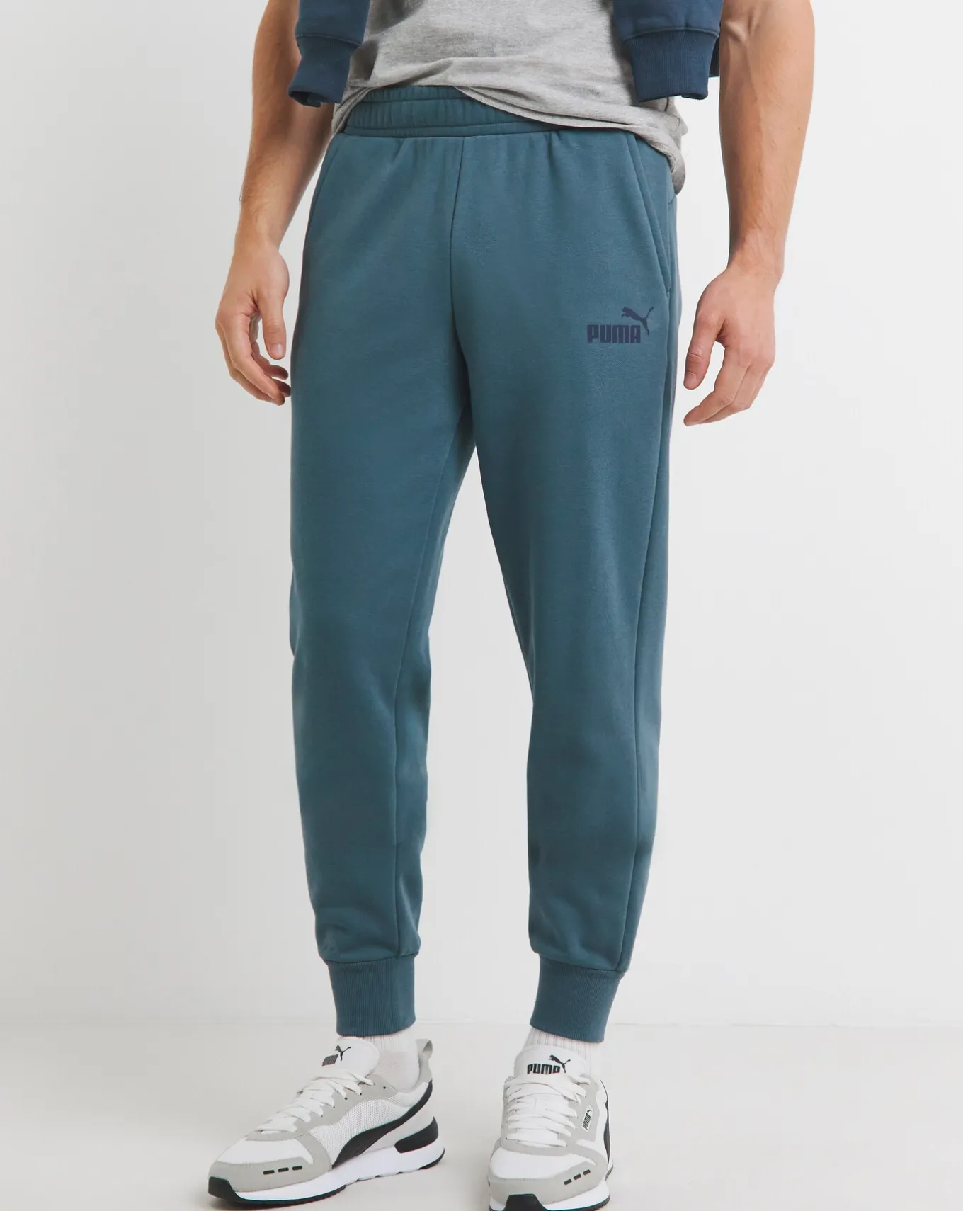 Puma Essentials Logo Sweatpants- Track Pants | Trousers, Chinos & Cargos