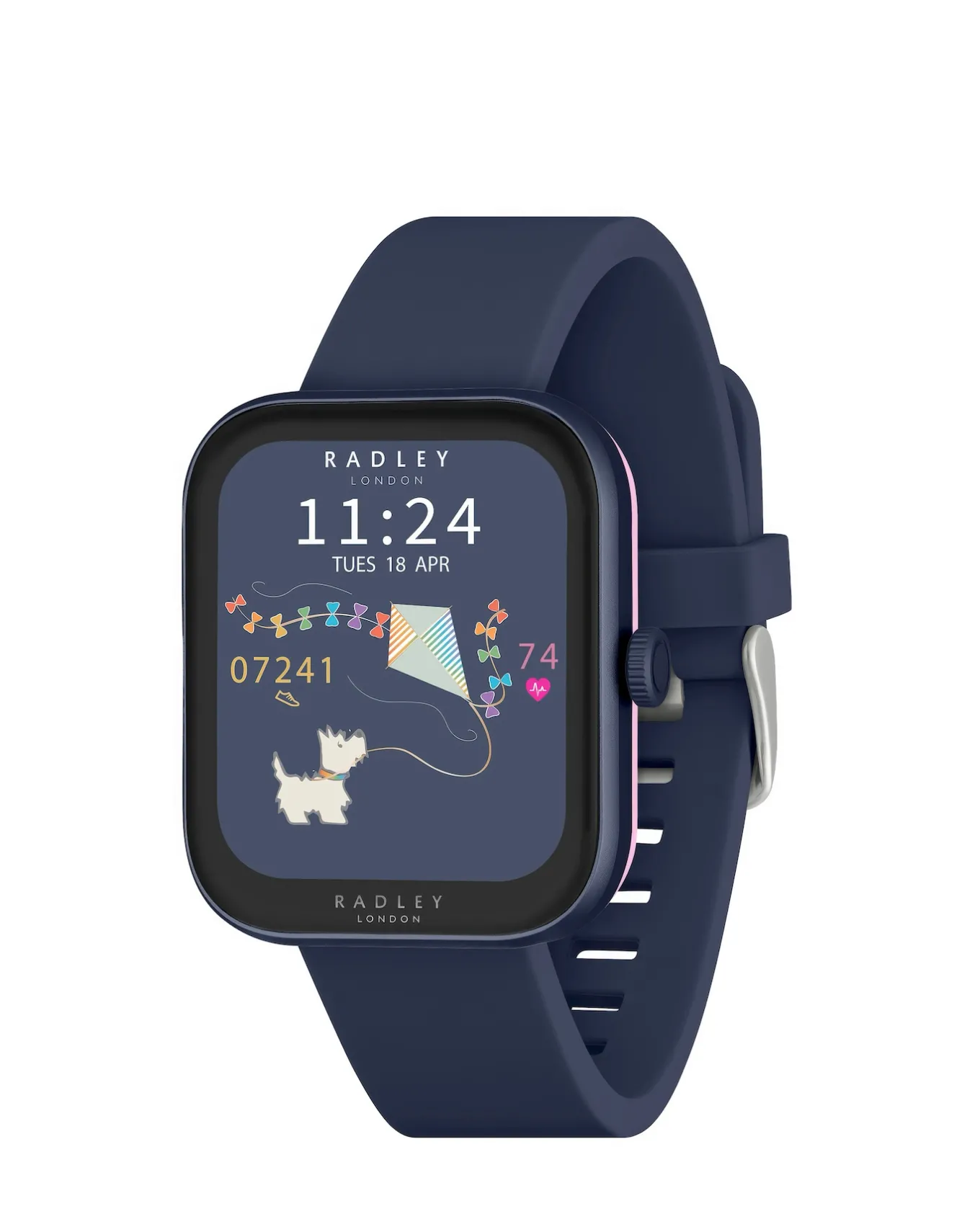 Radley Series 32 Navy Silicone Strap Smart Watch- Smart Tech | Watches