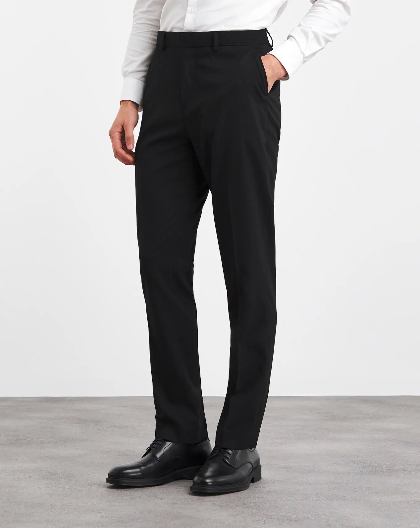 Jacamo Regular Fit Stretch Formal Trouser- Waistcoats | Ties