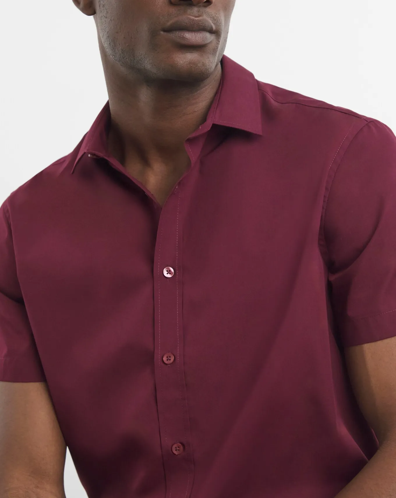 Jacamo Short Sleeve Formal Shirt Long- Shirts | Shirts