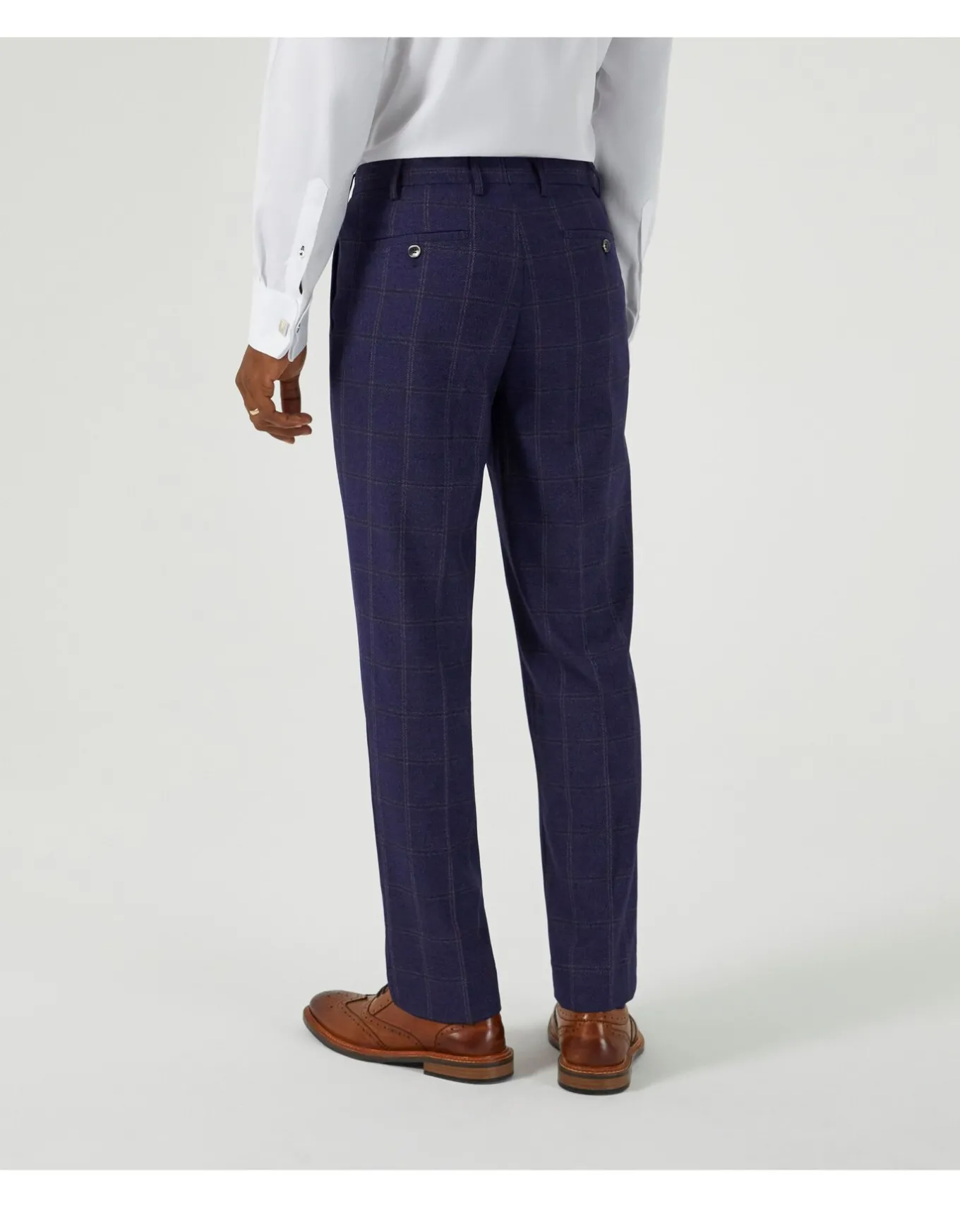 Skopes Barron Suit Trouser Check- Suit Trousers | Suits & Waistcoats