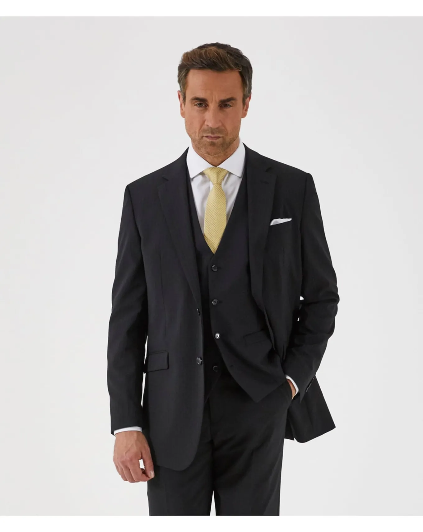 Skopes Darwin Suit Jacket Black Stripe- Suit Jackets | Suits & Waistcoats