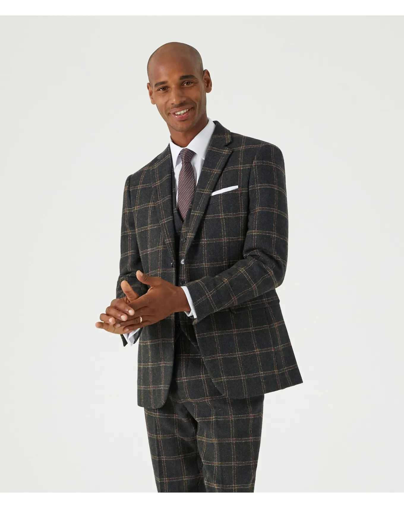 Skopes Heaton Suit Jacket Check- Suit Jackets | Suits & Waistcoats