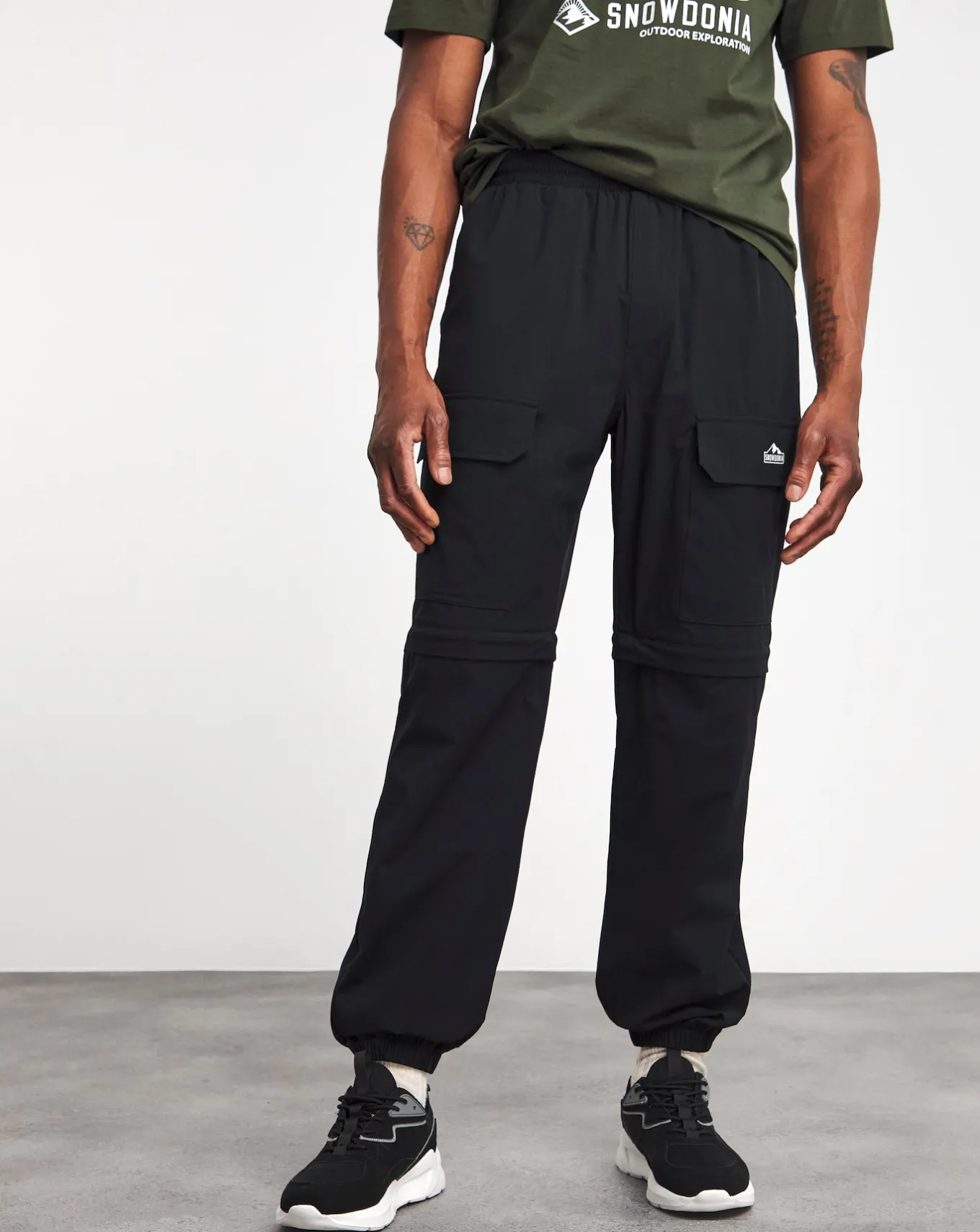 Snowdonia 2 In 1 Zip Off SP Jogger- Track Pants