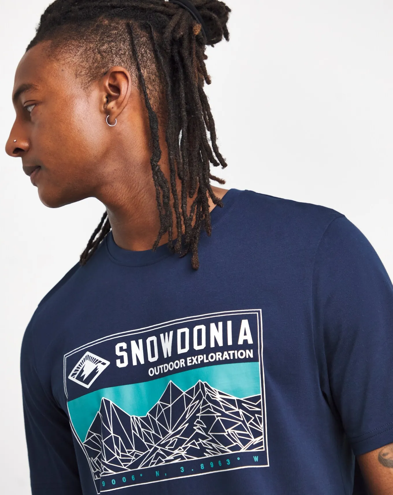 Snowdonia Graphic T Shirt- T-shirts & Vests