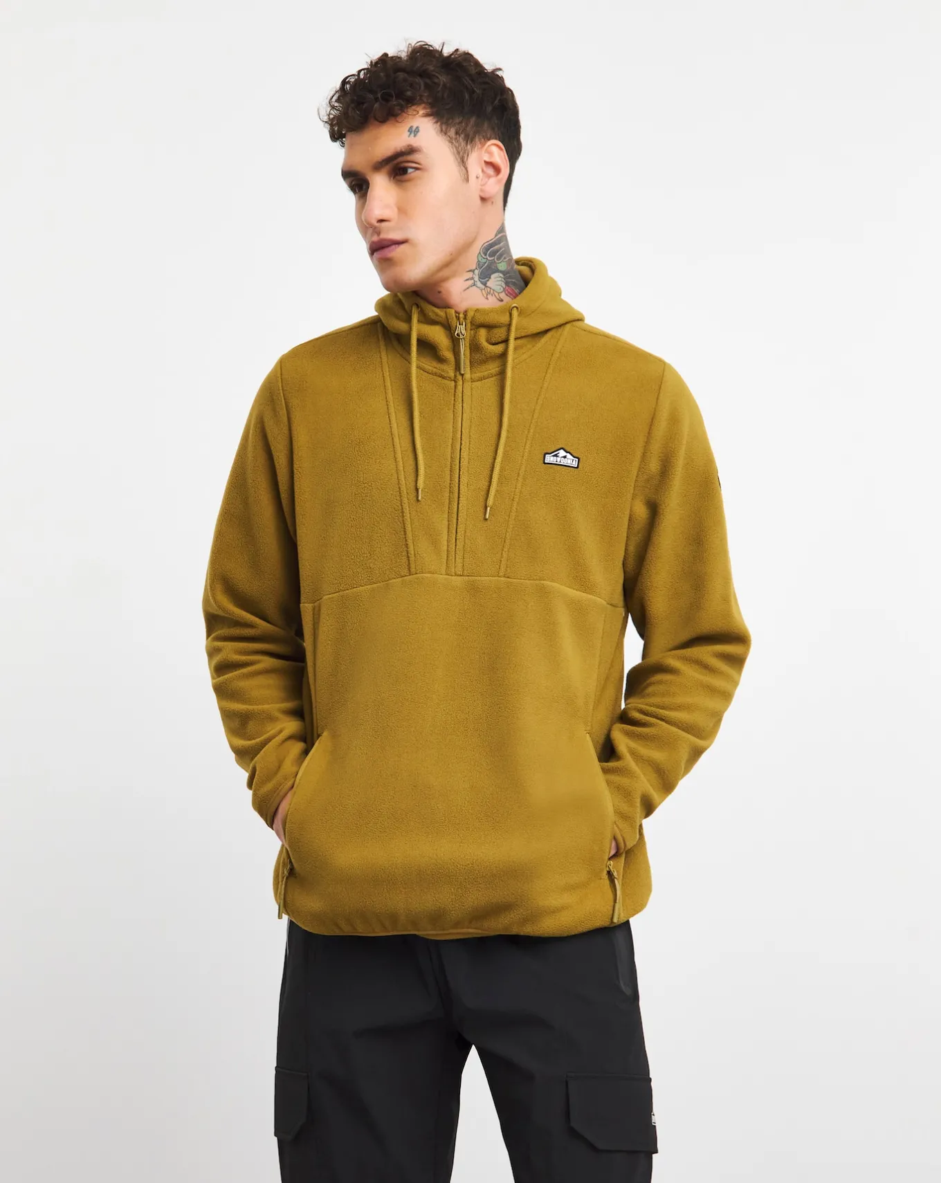 Snowdonia Half Zip Hooded Fleece- Hoodies & Sweatshirts | Hoodies & Sweatshirts