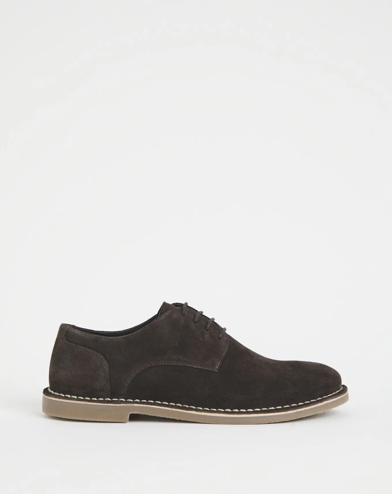 Jacamo Suede Desert Shoe Wide Fit- Wide Fit | Smart Shoes