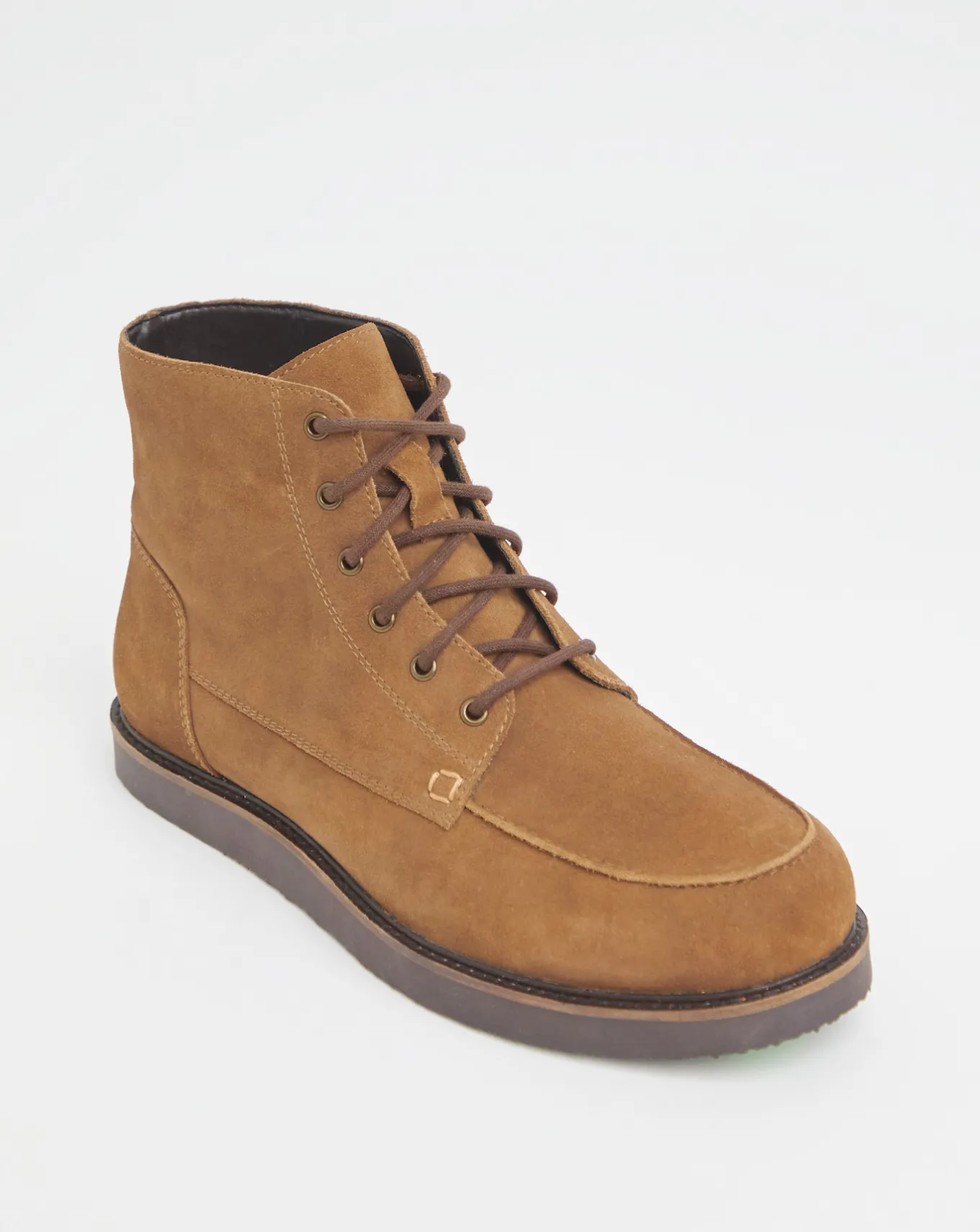 Jacamo Suede Lace Up Boot Wide- Wide Fit | Boots