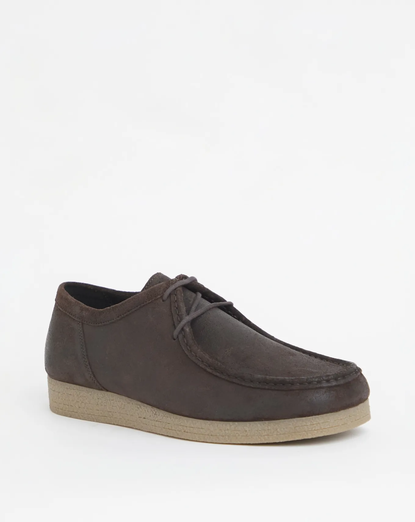 Jacamo Suede Leather Lace Up Shoe Wide- Wide Fit | Smart Shoes