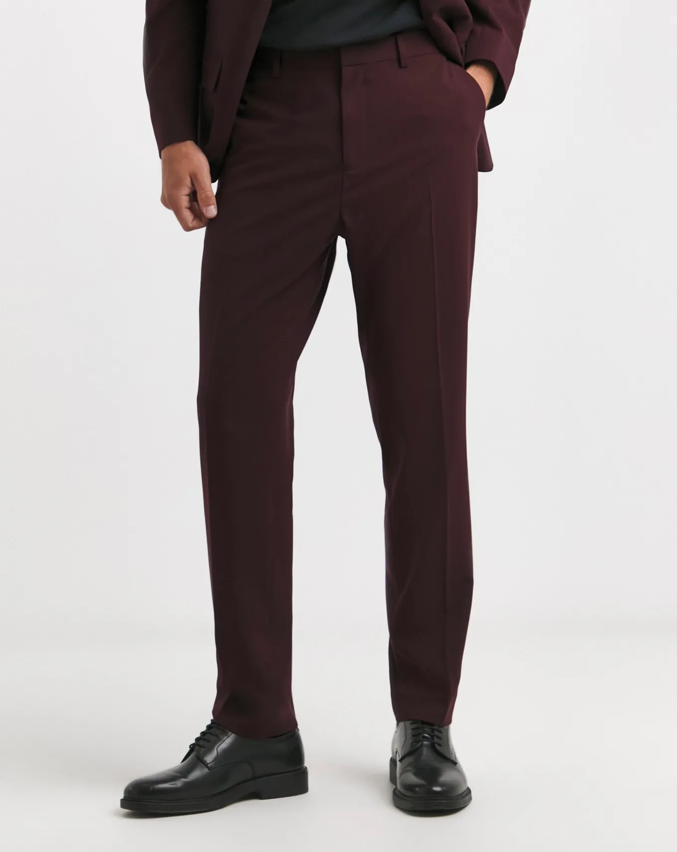 Jacamo Tapered Fit Flat Front Trouser- Suit Trousers | Suits & Waistcoats