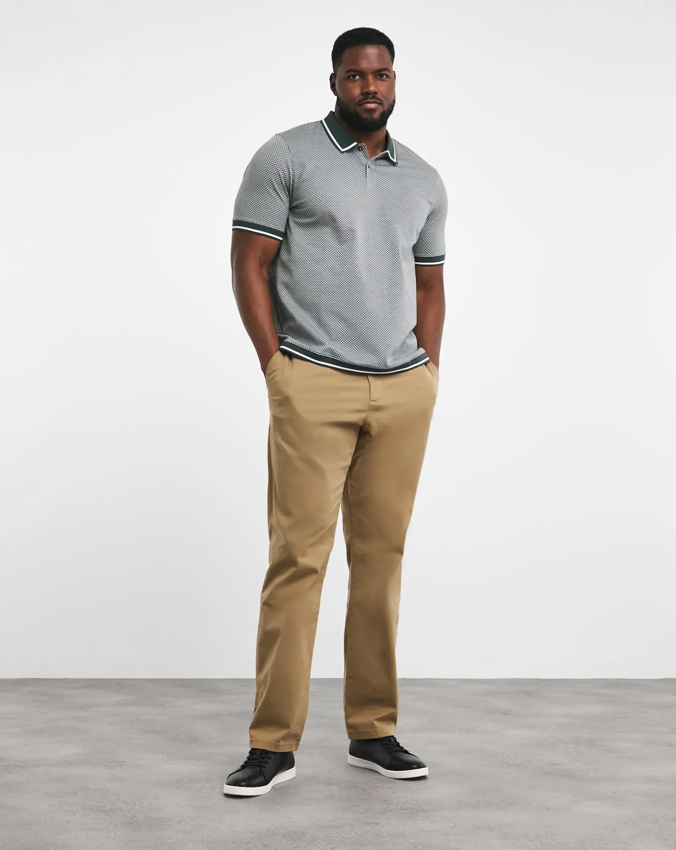 Ted Baker Affric Geo Polo- Polo Shirts