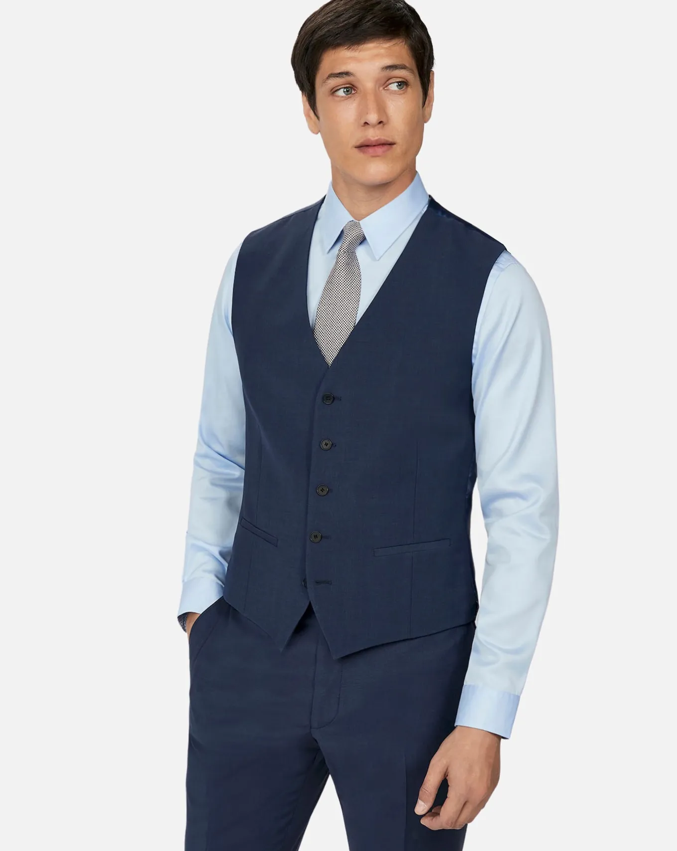 Ted Baker Regular Fit Panama Waistcoat- Waistcoats | Suits & Waistcoats