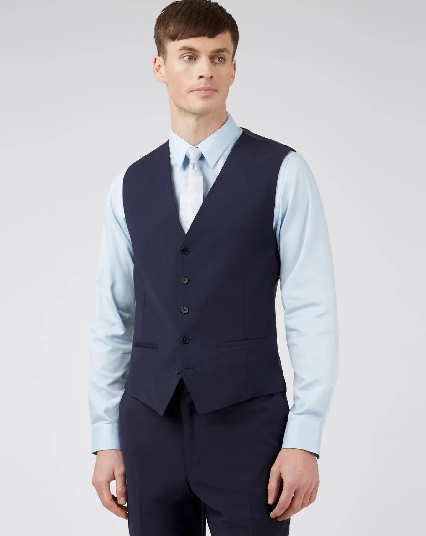 Ted Baker Slim Fit Panama Waistcoat- Waistcoats | Suits & Waistcoats