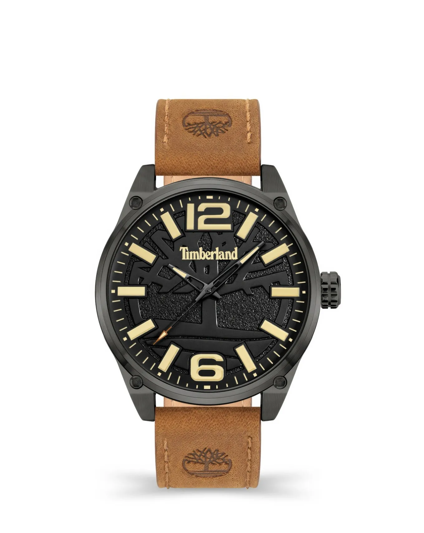 Timberland Ripley Z Leather Strap Gun 3ATM- Watches