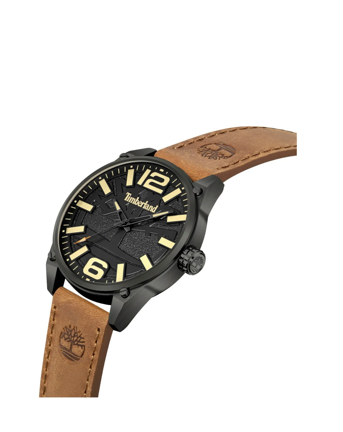 Timberland Ripley Z Leather Strap Gun 3ATM- Watches