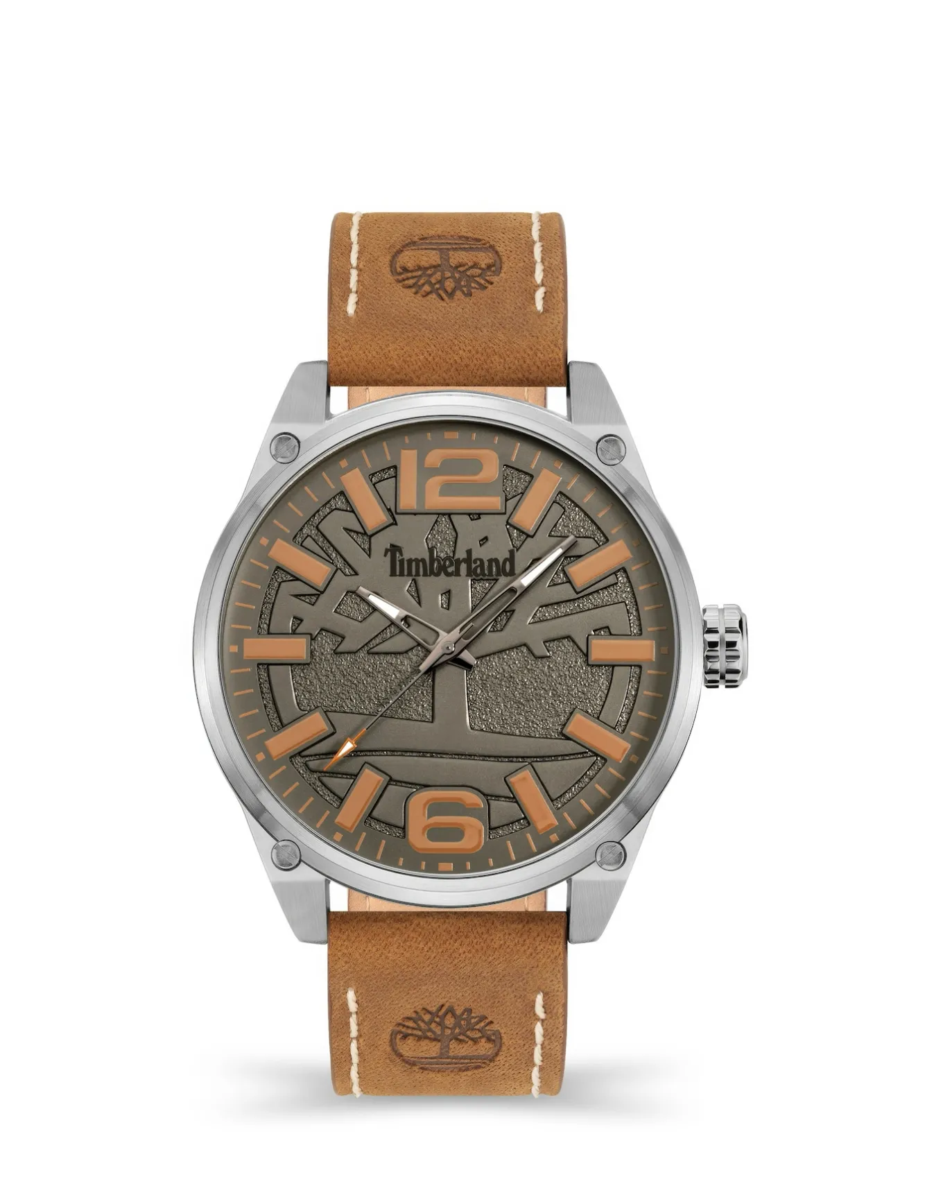 Timberland Ripley Z Leather Strap Watch- Watches