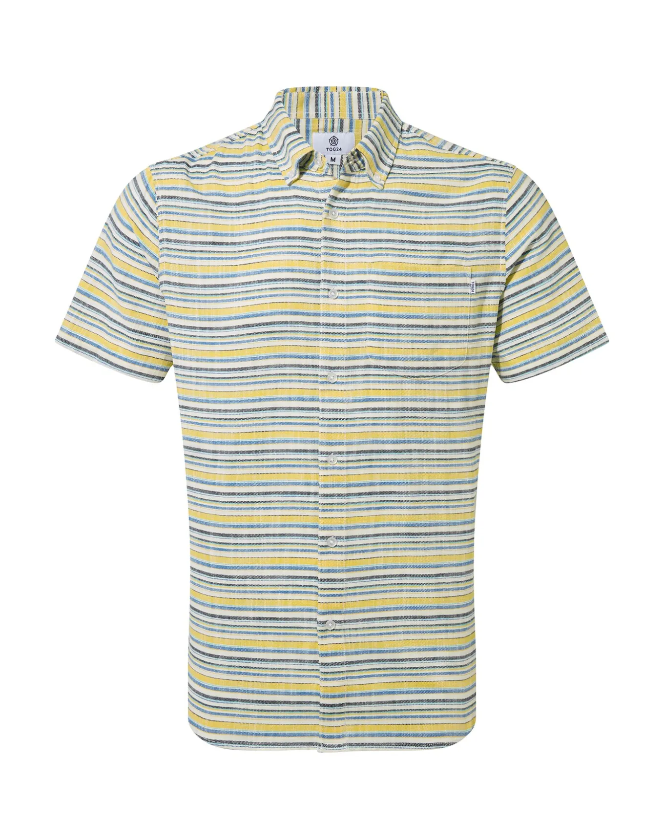 Tog 24 Tog24 Harold Mens Ss Stripe Shirt- Shirts