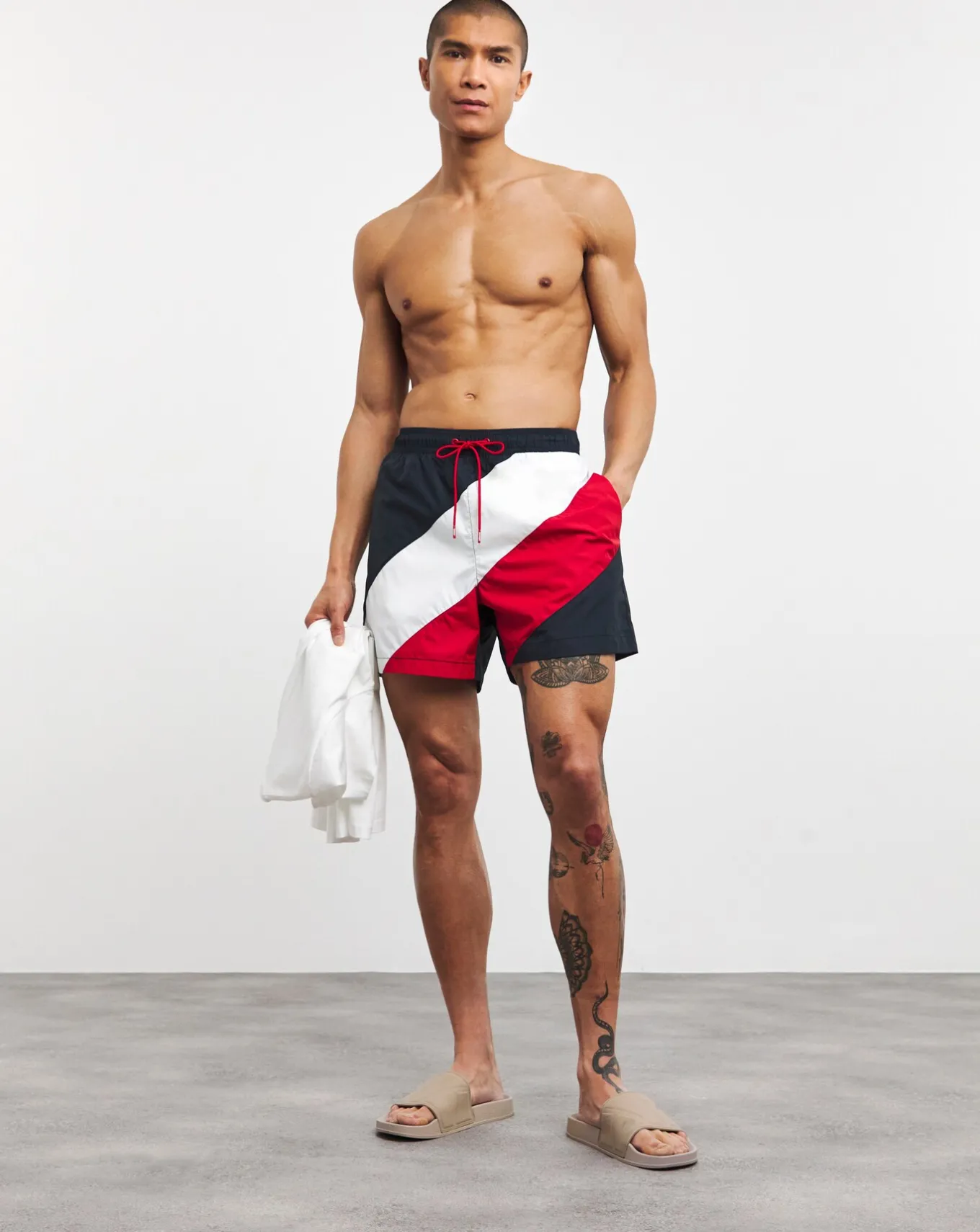 Tommy Hilfiger Colourblock Swim Short- Shorts