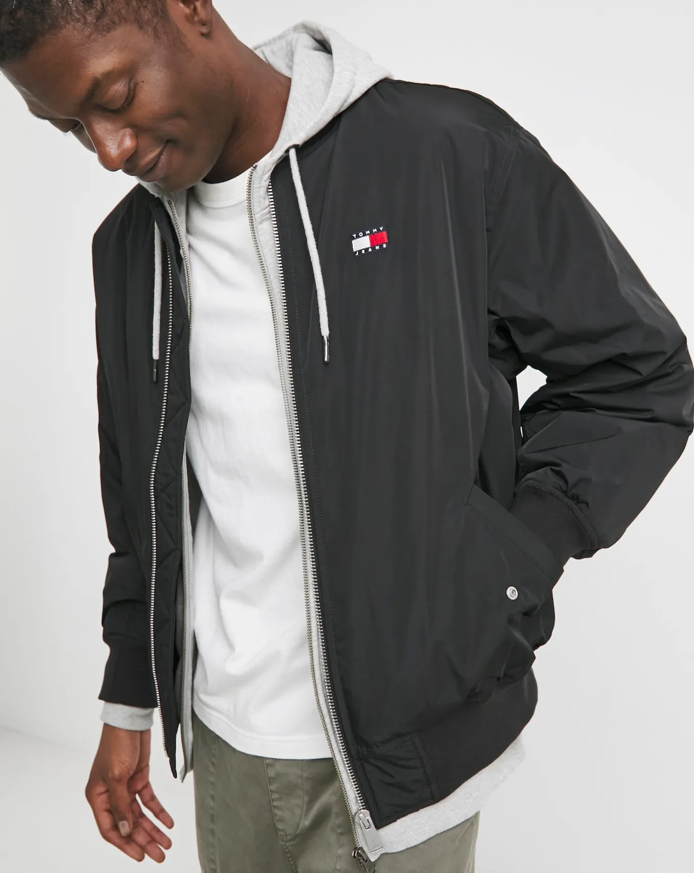 Tommy Jeans Entry Badge Bomber- Coats & Jackets