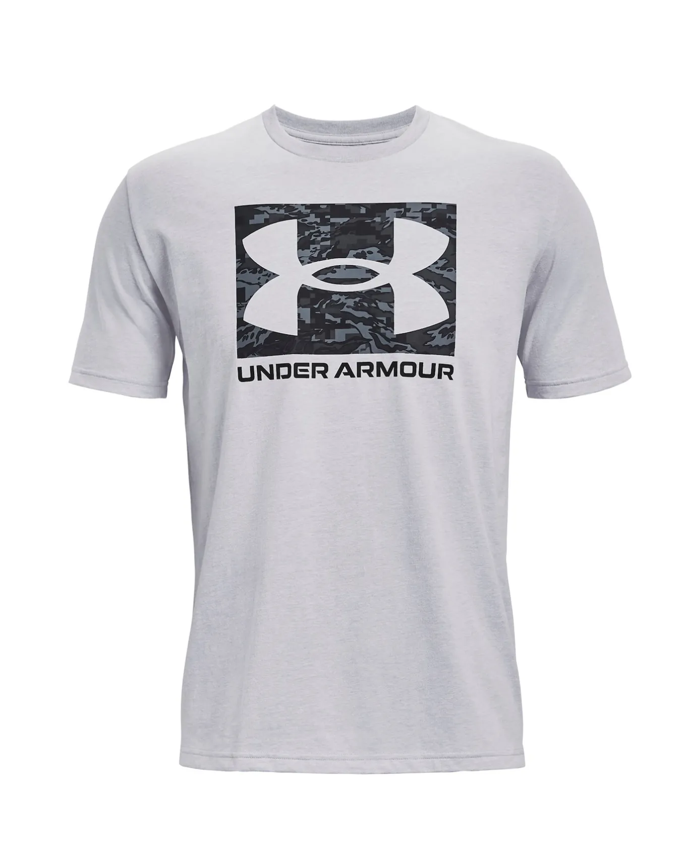 Under Armour Camo Boxed Logo Short Sleeve T-Shirt- Trainers | Track Pants