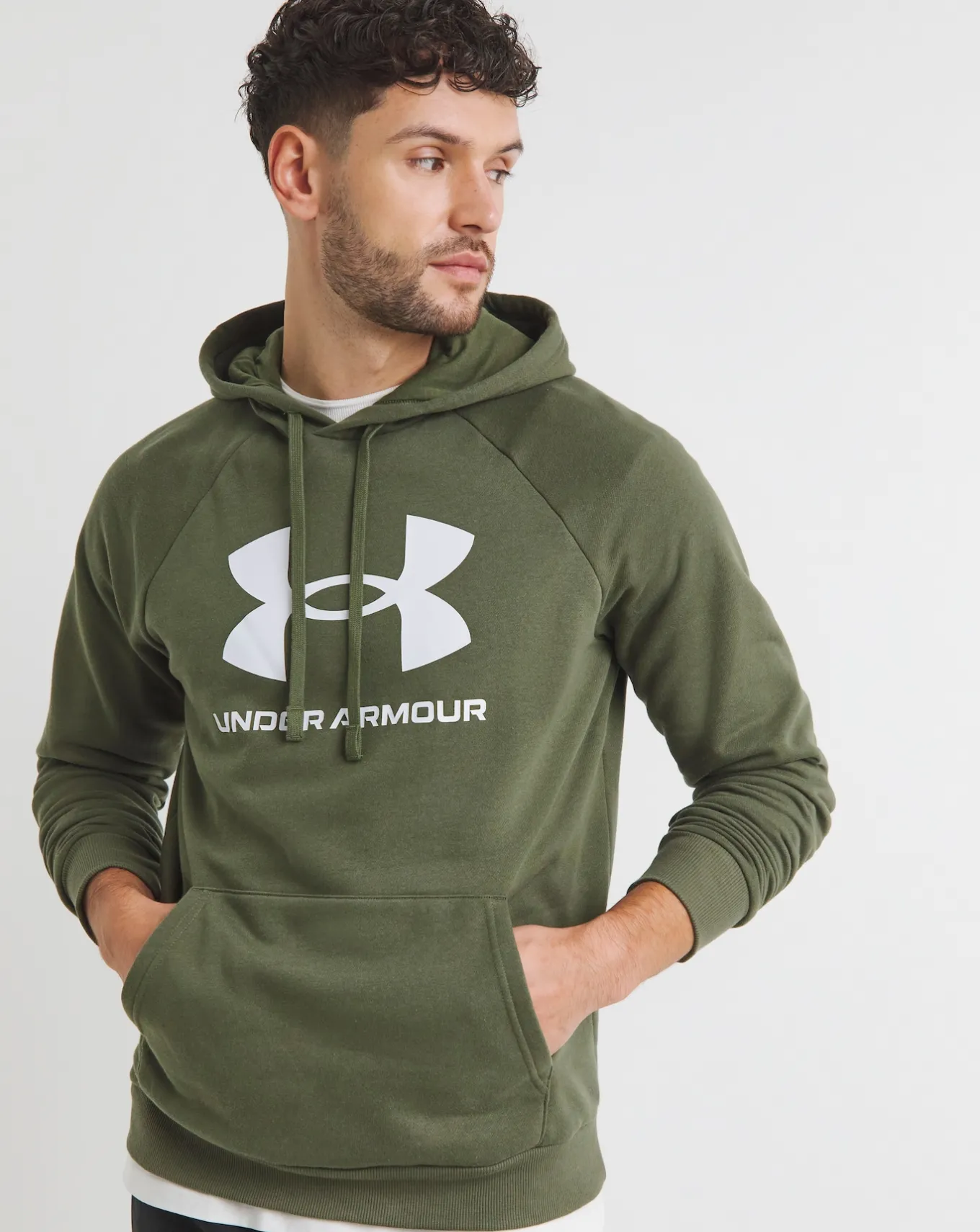 Under Armour Fleece Logo Hoodie- Hoodies & Sweatshirts | Hoodies & Sweatshirts