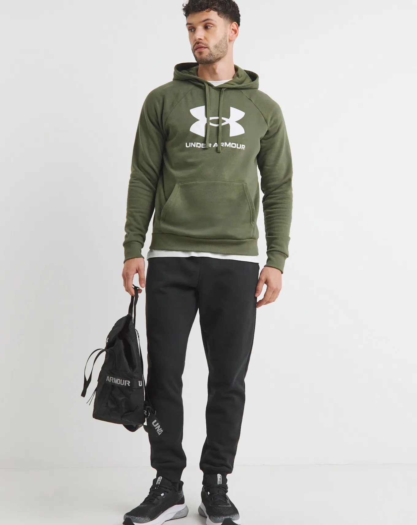 Under Armour Fleece Logo Hoodie- Hoodies & Sweatshirts | Hoodies & Sweatshirts