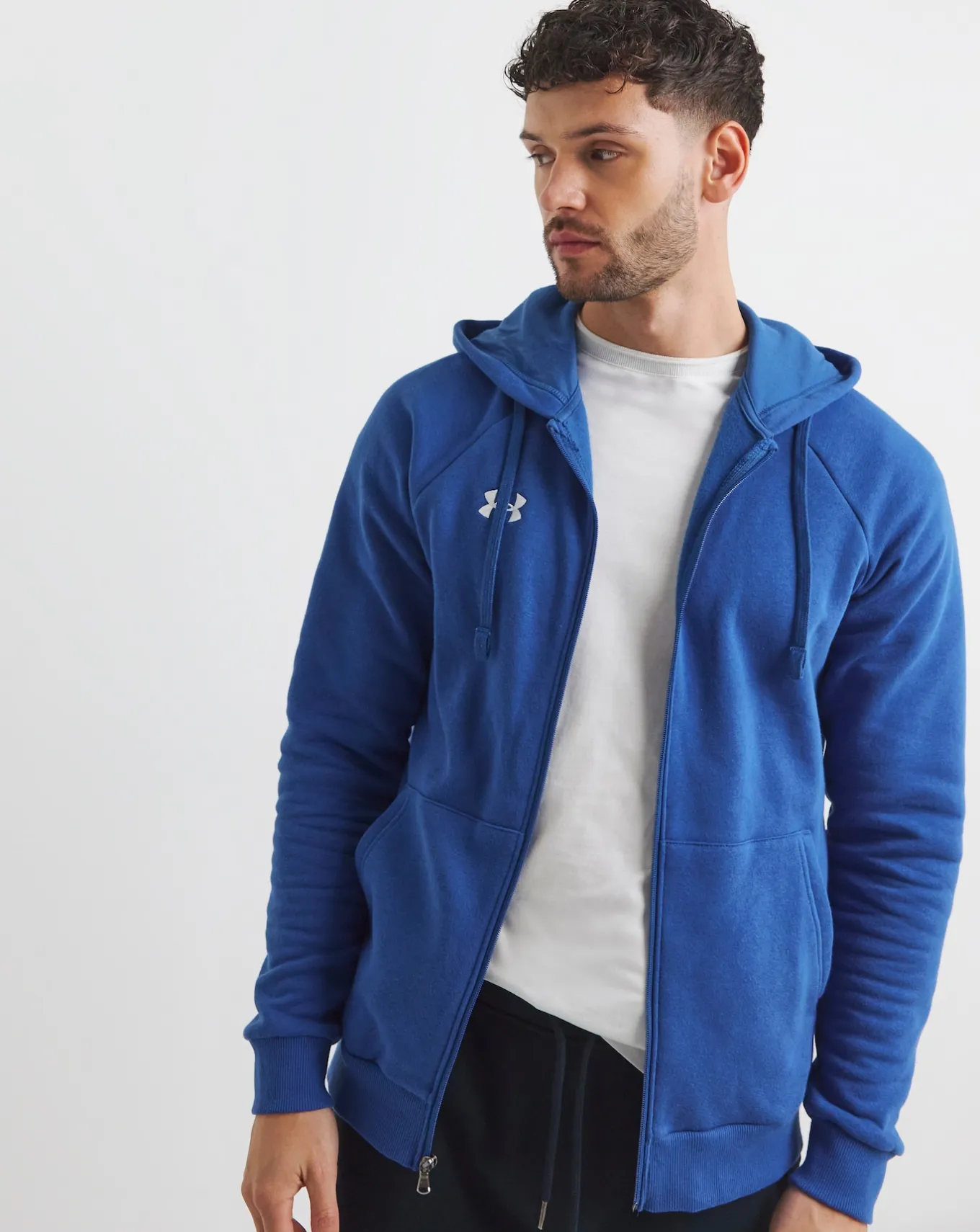 Under Armour Rival Fleece Full Zip Hoodie- Hoodies & Sweatshirts | Hoodies & Sweatshirts