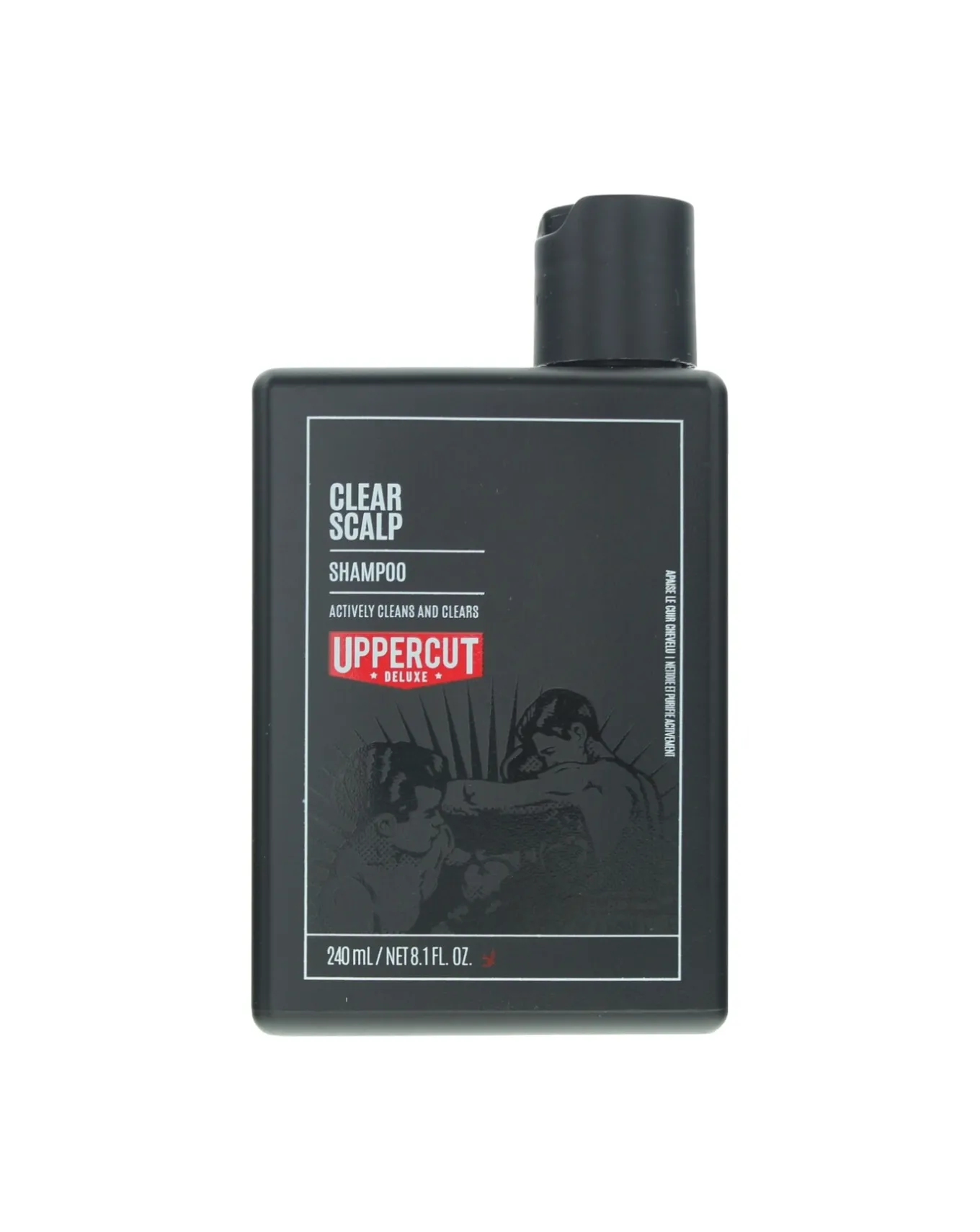 Uppercut Deluxe Clear Scalp Shampoo 240ml- Hair Care