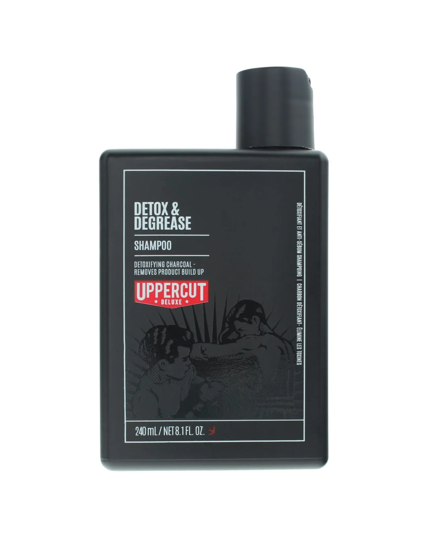 Uppercut Deluxe Detox And Degrease Shampoo 240ml- Hair Care